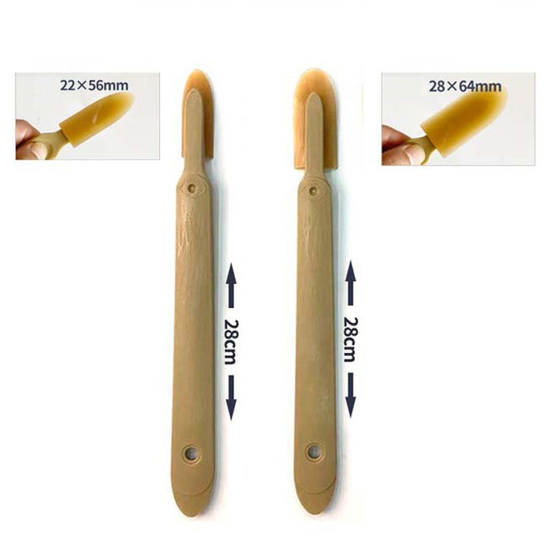 Extended Length Rubber Spatula Caulking Tool For Precise Application
