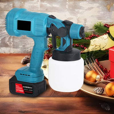 Wireless Electric Paint Sprayer Portable Cordless Spray Gun Tool