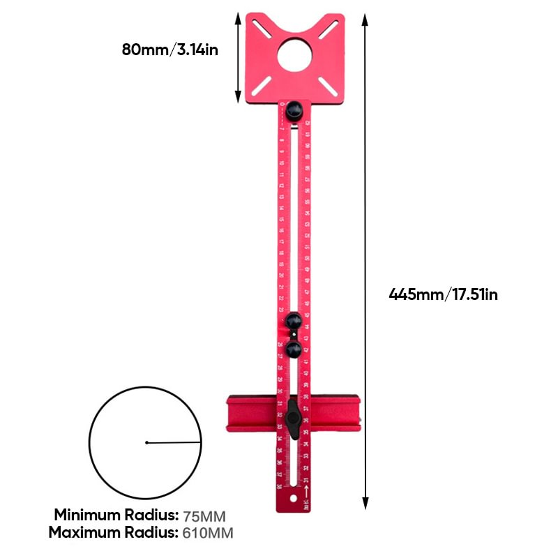 3 In 1 Router Milling Groove Bracket For Precise Woodworking