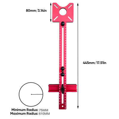 3 In 1 Router Milling Groove Bracket For Precise Woodworking