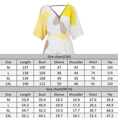 Women's V-Neck High Waisted Dress Elegant Fit Stylish Design