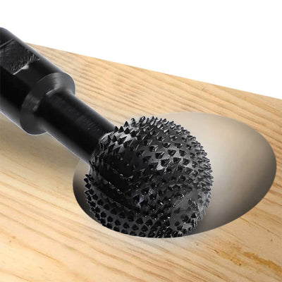 Burr Ball Grinder Bit Carbon Steel For Woodworking Tools