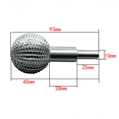 Burr Ball Grinder Bit Carbon Steel For Woodworking Tools