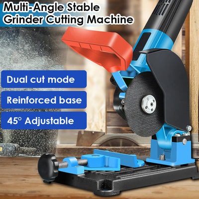 Angle Grinder Cutting Stand With Electric Drill Holder Durable Design