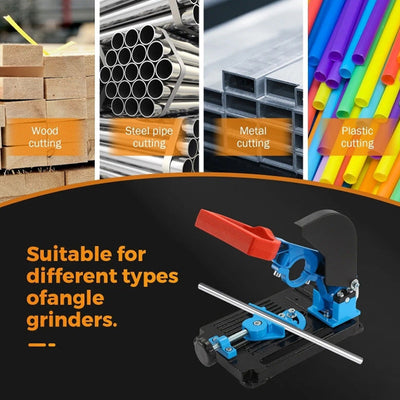 Angle Grinder Cutting Stand With Electric Drill Holder Durable Design