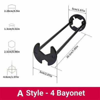 Multifunctional Double-Ended Sink Wrench Tool For Plumbing