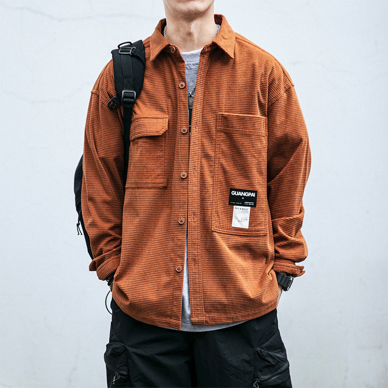 Men's Casual Shirt Jacket Soft Comfortable Lightweight Design