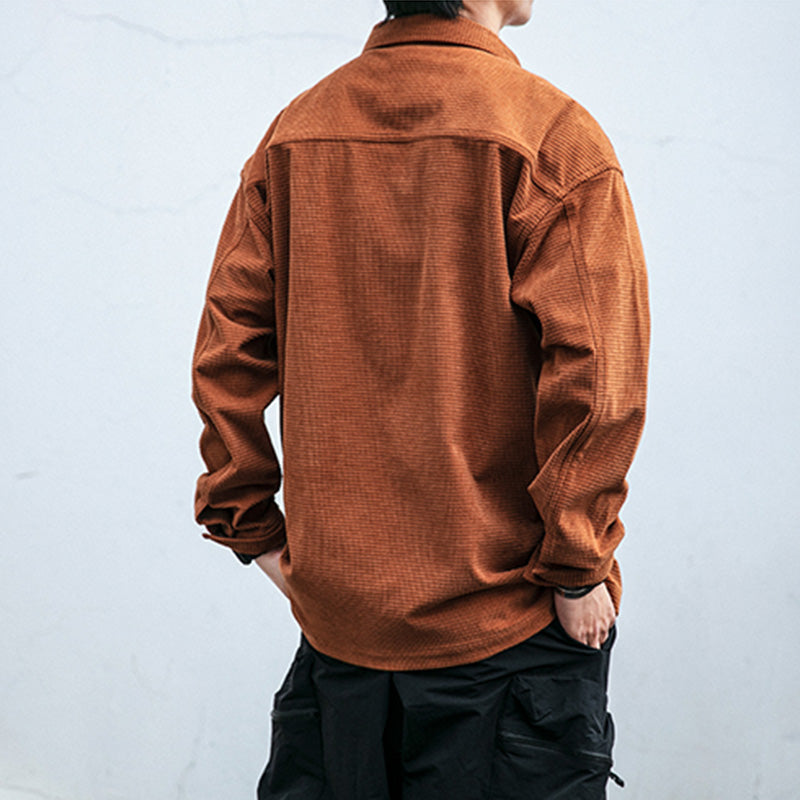 Men's Casual Shirt Jacket Soft Comfortable Lightweight Design