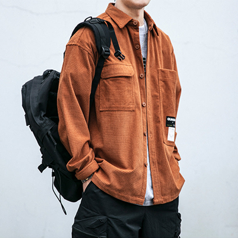 Men's Casual Shirt Jacket Soft Comfortable Lightweight Design