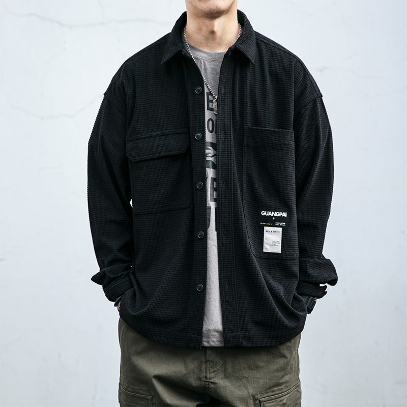 Men's Casual Shirt Jacket Soft Comfortable Lightweight Design