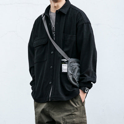 Men's Casual Shirt Jacket Soft Comfortable Lightweight Design
