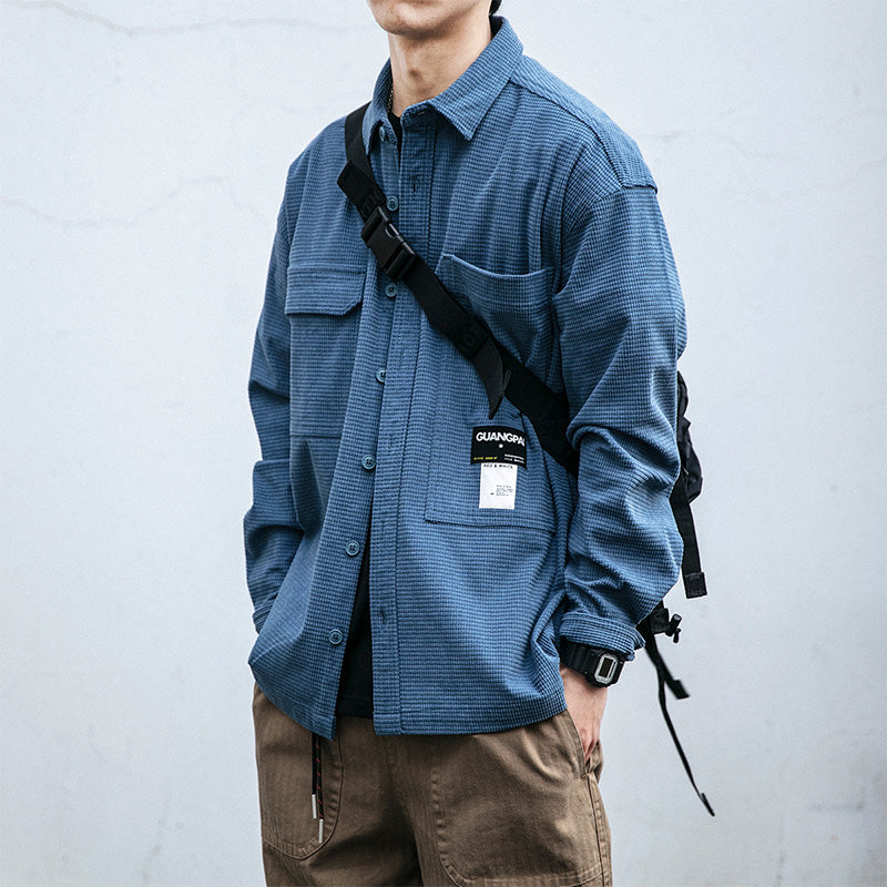 Men's Casual Shirt Jacket Soft Comfortable Lightweight Design