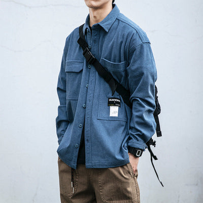Men's Casual Shirt Jacket Soft Comfortable Lightweight Design
