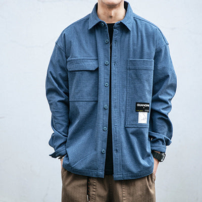 Men's Casual Shirt Jacket Soft Comfortable Lightweight Design