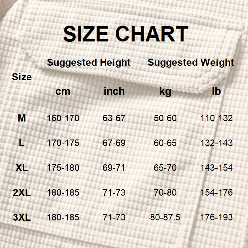 Men's Casual Shirt Jacket Soft Comfortable Lightweight Design