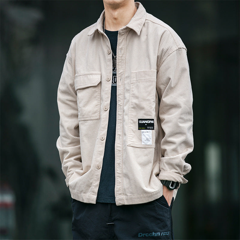 Men's Casual Shirt Jacket Soft Comfortable Lightweight Design