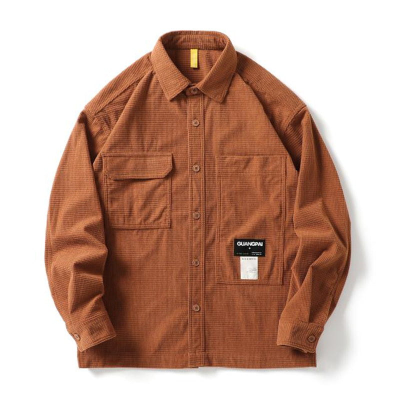 Men's Casual Shirt Jacket Soft Comfortable Lightweight Design