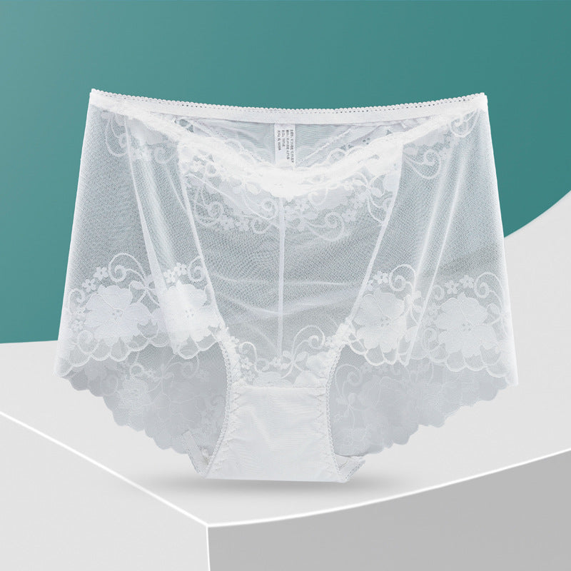 Silk Lace Panties For Women Handmade Elegant Comfort