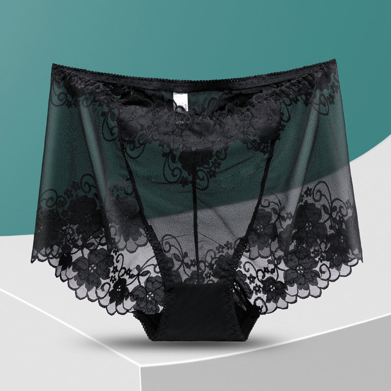 Silk Lace Panties For Women Handmade Elegant Comfort