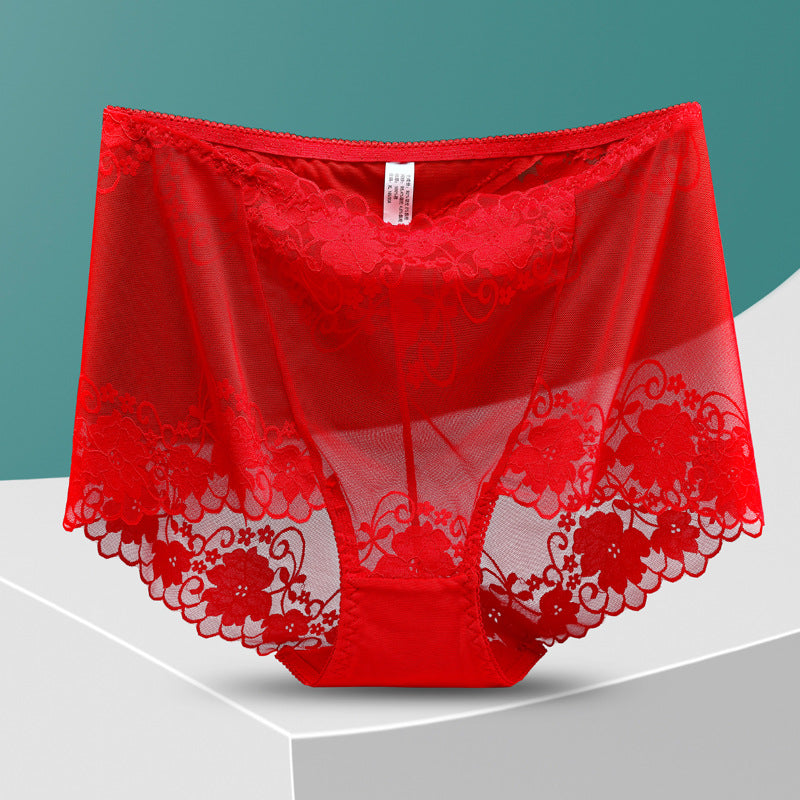 Silk Lace Panties For Women Handmade Elegant Comfort