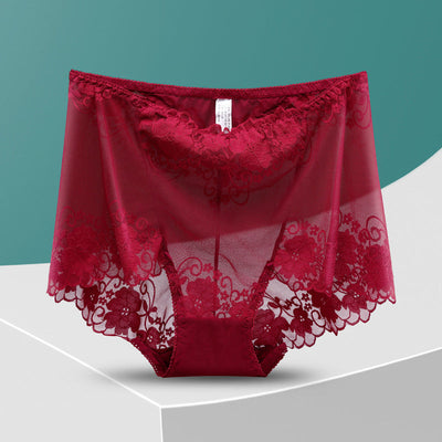 Silk Lace Panties For Women Handmade Elegant Comfort
