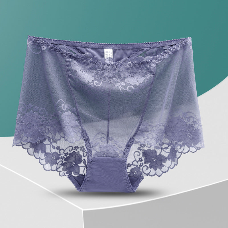 Silk Lace Panties For Women Handmade Elegant Comfort