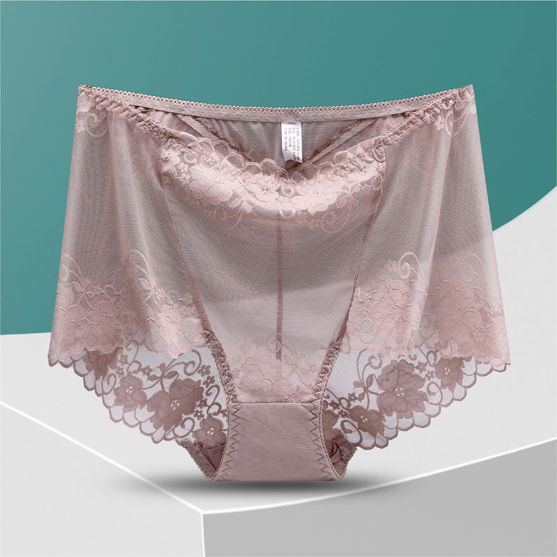 Silk Lace Panties For Women Handmade Elegant Comfort