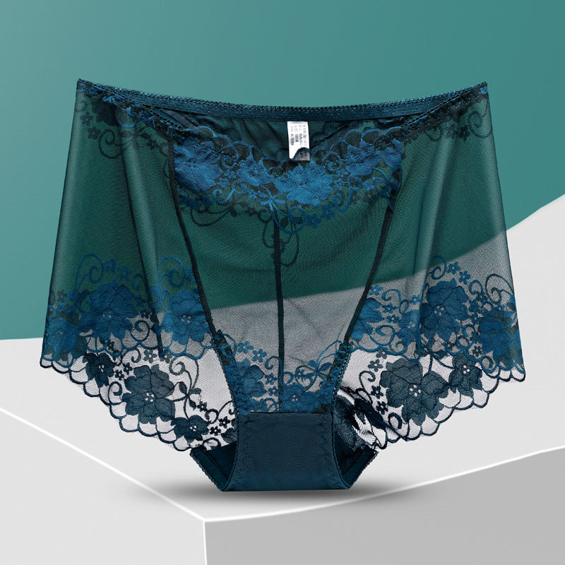 Silk Lace Panties For Women Handmade Elegant Comfort
