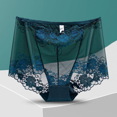 Silk Lace Panties For Women Handmade Elegant Comfort
