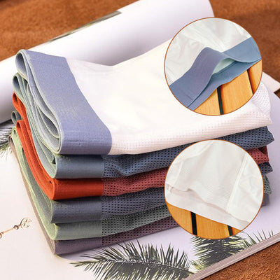 Summer Men's Ice Silk Underpants Breathable Lightweight Comfort