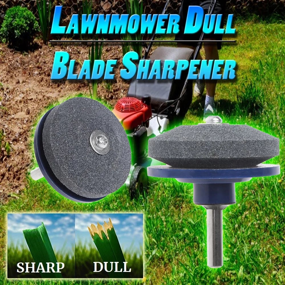 Lawnmower Blade Sharpener For Dull And Rusty Blades Easy Use