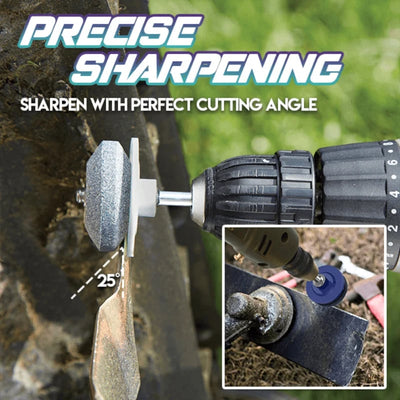 Lawnmower Blade Sharpener For Dull And Rusty Blades Easy Use
