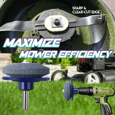 Lawnmower Blade Sharpener For Dull And Rusty Blades Easy Use