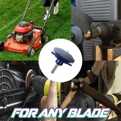 Lawnmower Blade Sharpener For Dull And Rusty Blades Easy Use