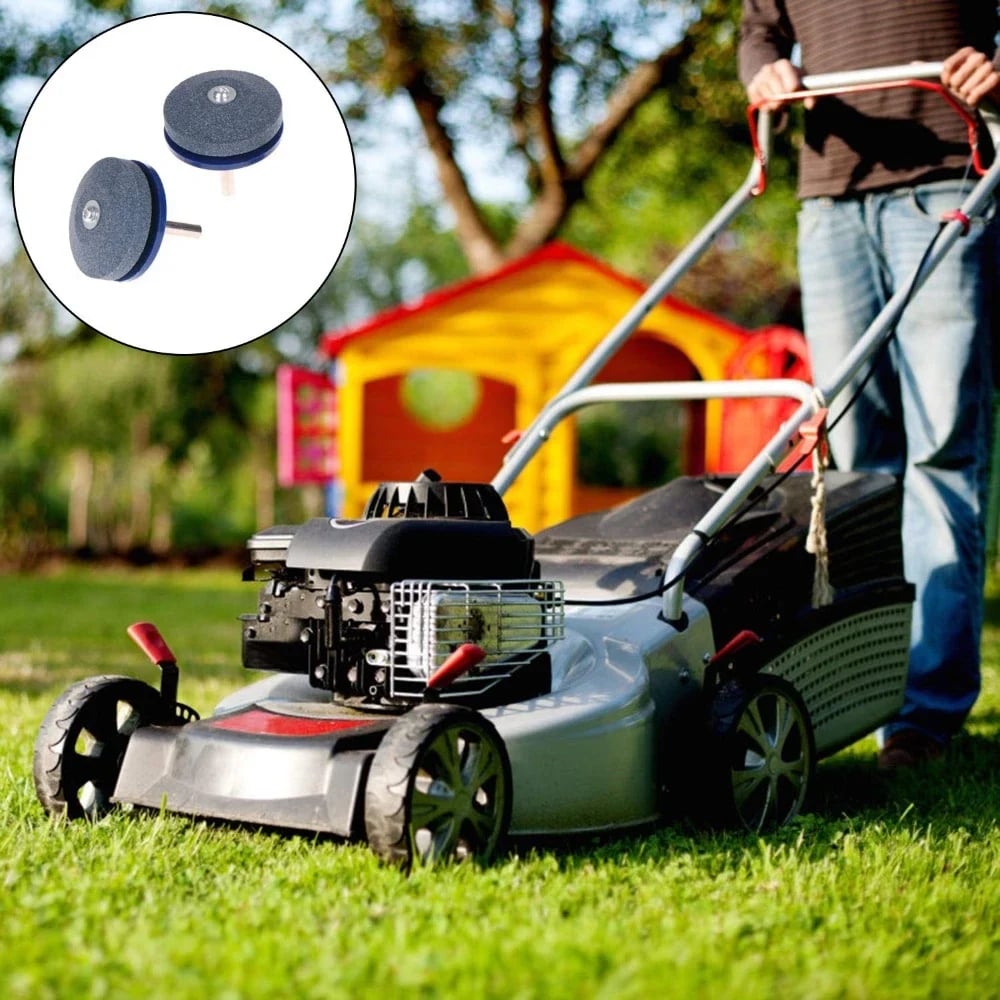 Lawnmower Blade Sharpener For Dull And Rusty Blades Easy Use