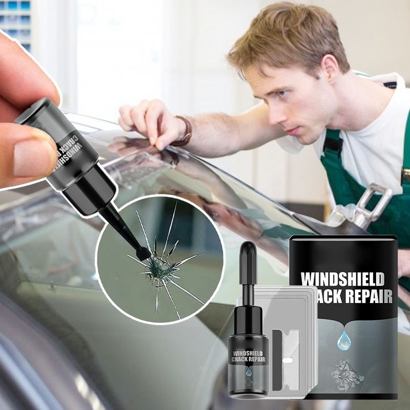 Windshield Crack Repair Fluid For Fast Durable Glass Fixing