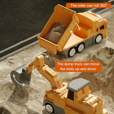 Magnetic Transform Engineering Car Toy Building Construction Set