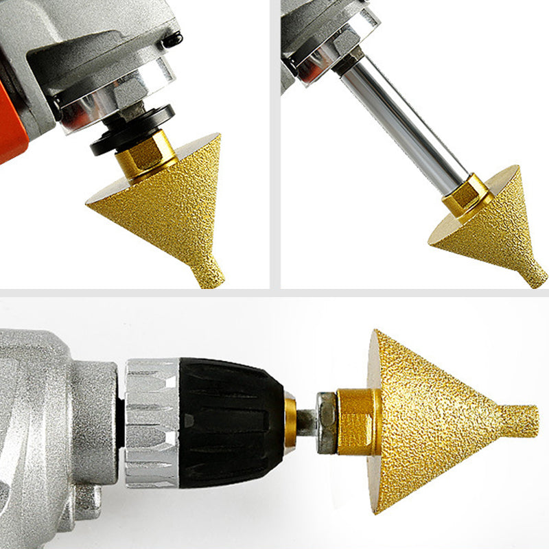 Diamond Beveling Chamfer Bit For Precise Angle Grinder Use