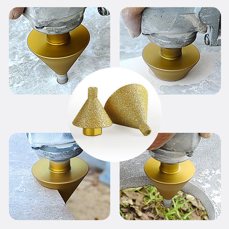 Diamond Beveling Chamfer Bit For Precise Angle Grinder Use