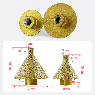 Diamond Beveling Chamfer Bit For Angle Grinders Durable Grinding Tool