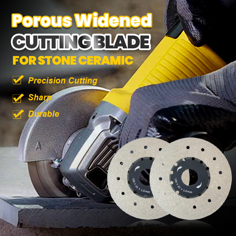 Porous Widened Cutting Blade For Stone Ceramic Tiles