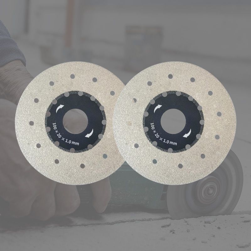 Porous Widened Cutting Blade For Stone Ceramic Tiles