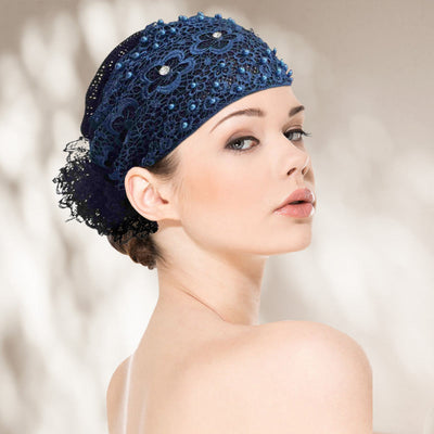 Floral Lace Headscarf Elegant Lightweight Scarf For Women