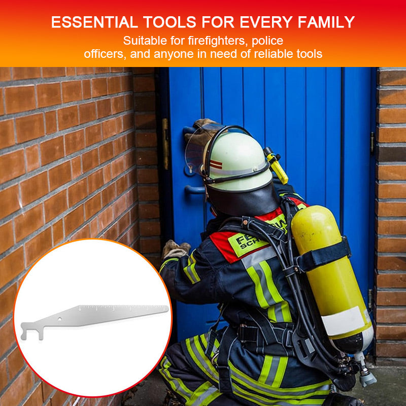 Pry Bar For Firefighters Durable Rescue Tool For Emergency Use