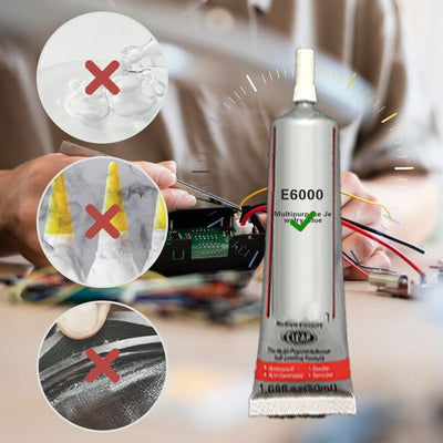 E6000 Jewelry Glue Strong Multipurpose Adhesive For Crafting