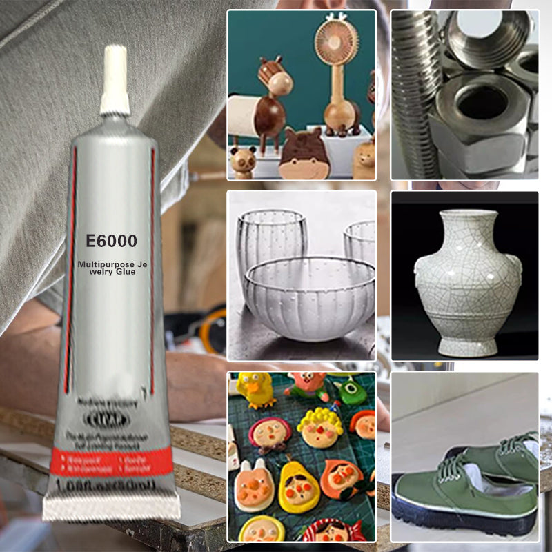 E6000 Jewelry Glue Strong Multipurpose Adhesive For Crafting