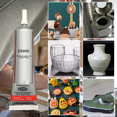 E6000 Jewelry Glue Strong Multipurpose Adhesive For Crafting