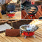 Lotus Small Square Portable Camping Stove Foldable Outdoor Cooker