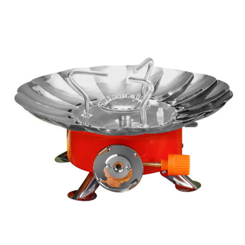 Lotus Small Square Portable Camping Stove Foldable Outdoor Cooker