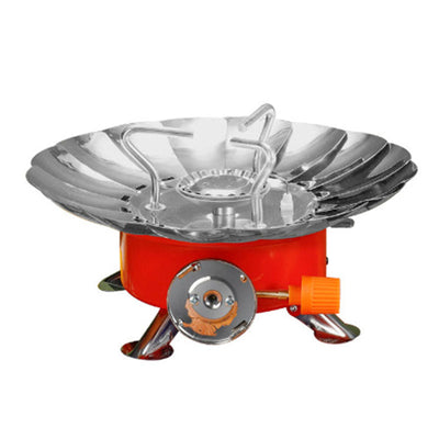 Lotus Small Square Portable Camping Stove Foldable Outdoor Cooker
